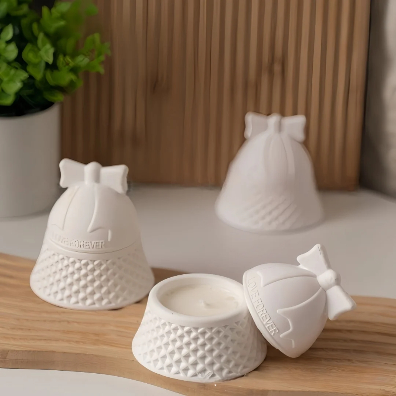 Idli Steamer Mold - Christmas Bell Shaped Silicone Mold For