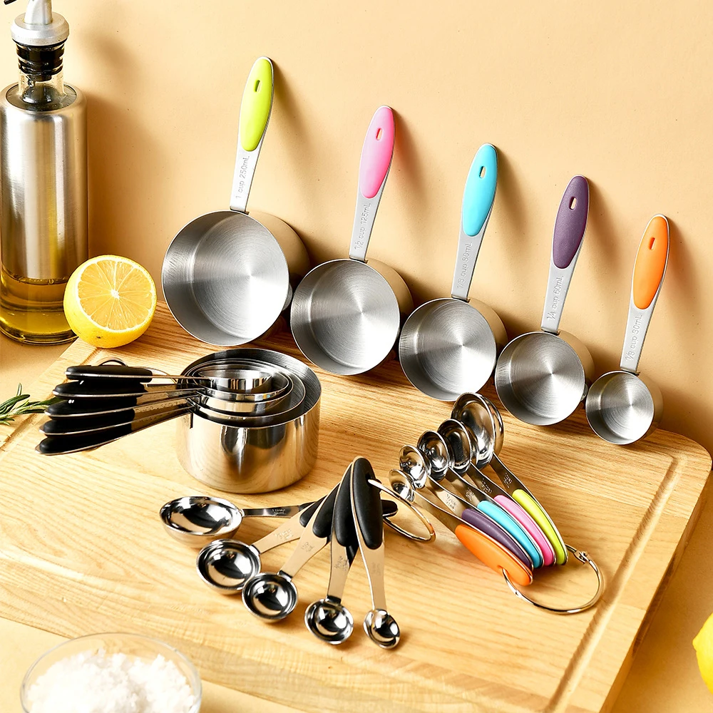 5/10Pcs Stainless Steel Measur - Home Cooking Help recension och pris