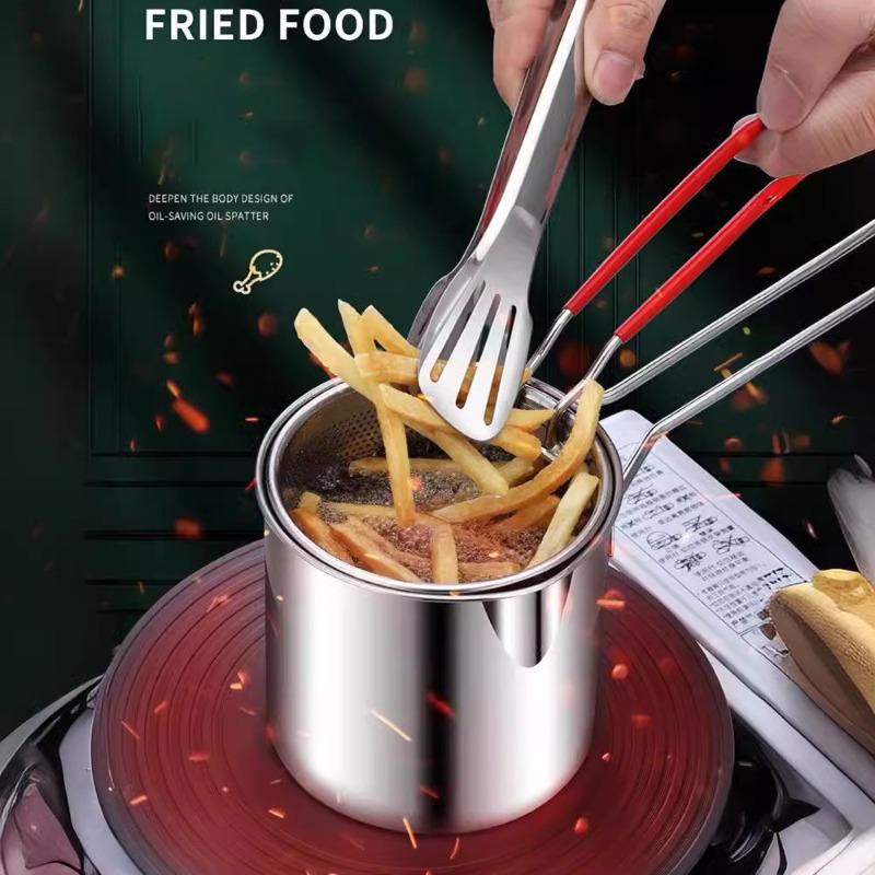 304 Stainless Steel Deep Fryer - Home Cooking Help recension och pris