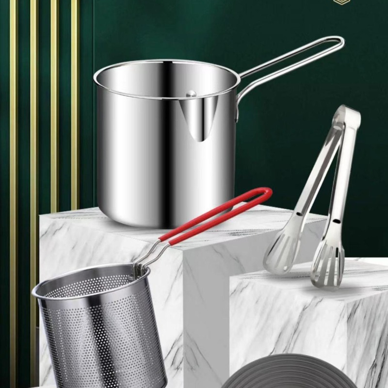 304 Stainless Steel Deep Fryer - Home Cooking Help recension och pris