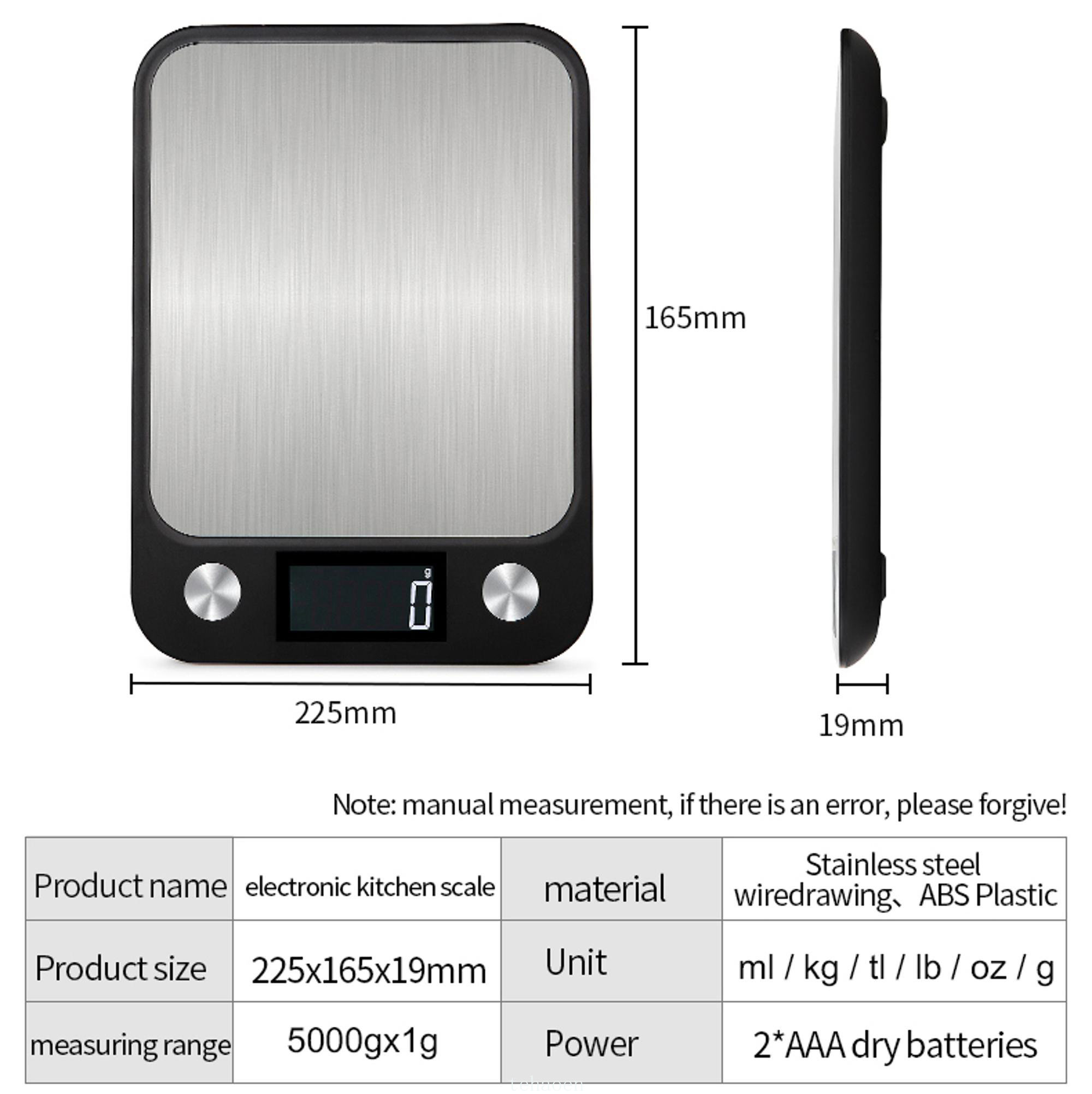 Kitchen Scale 5/10/15Kg Weighi - Home Cooking Help recension och pris