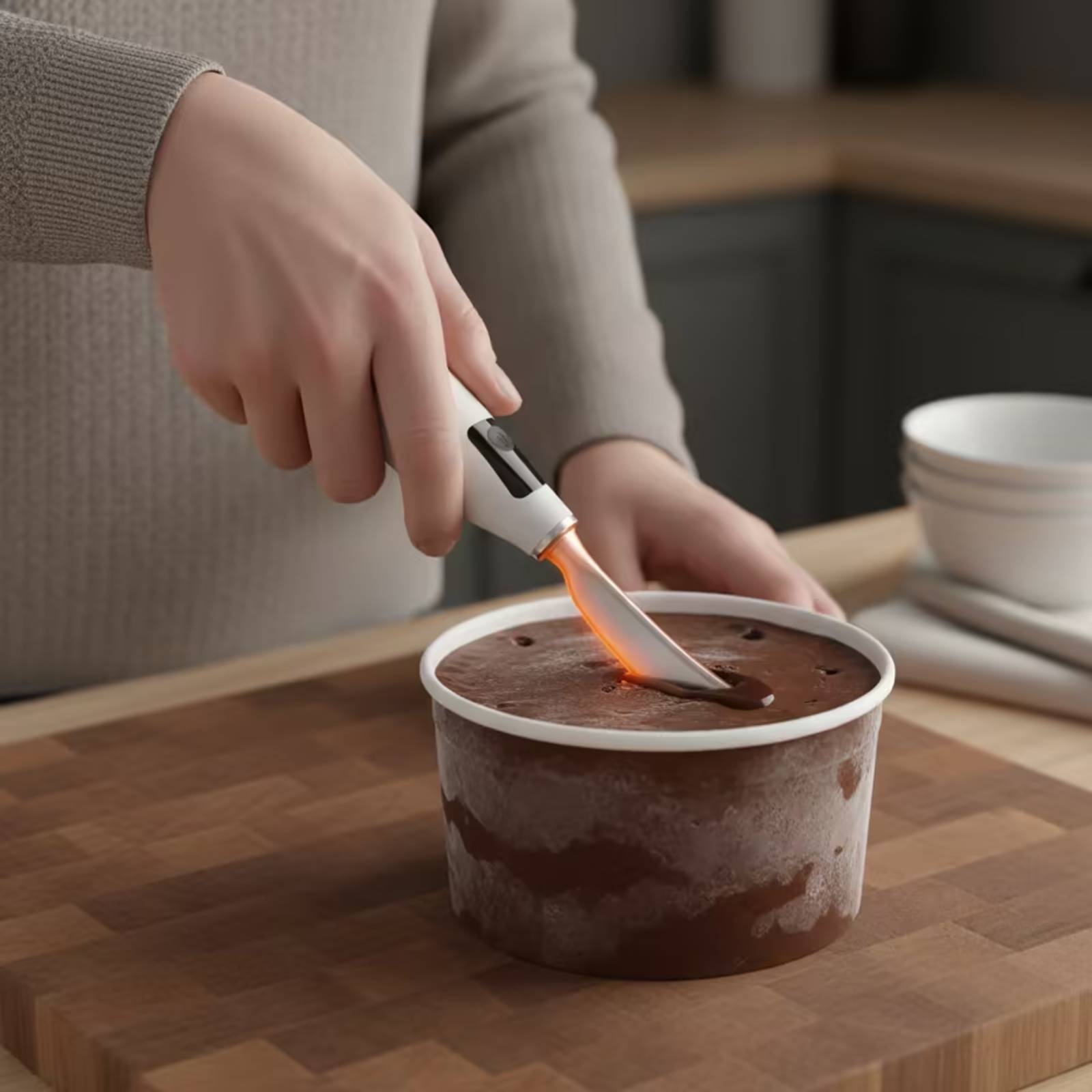 Rechargeable Electric Ice Crea - Home Cooking In recension och pris