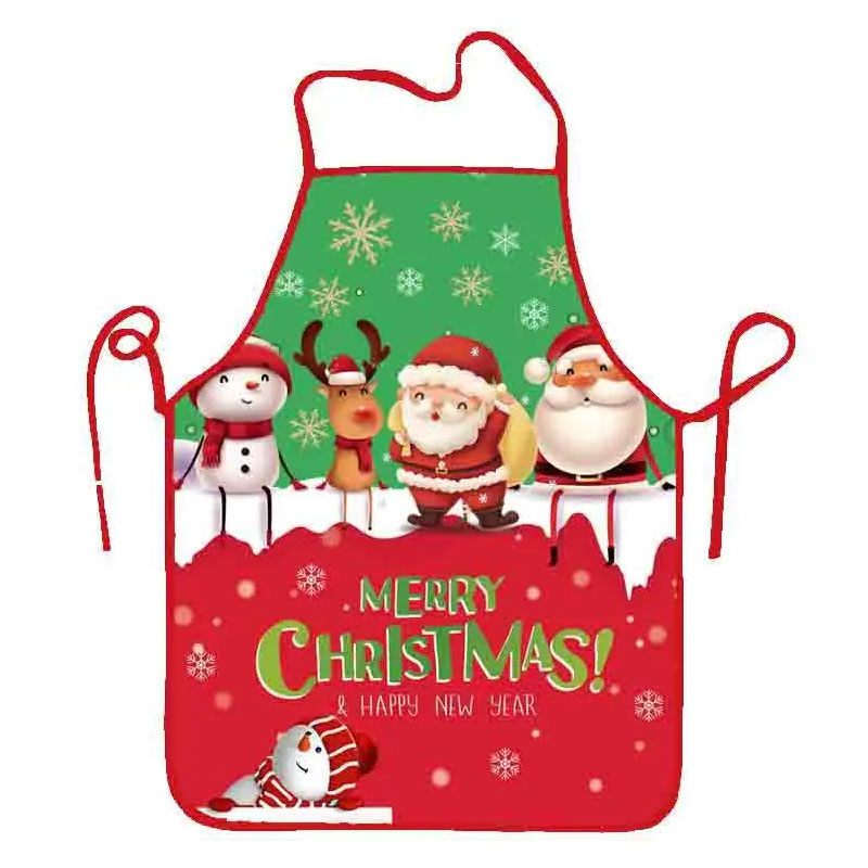 1PC Santa Claus Apron Christma - Home Cooking Dinner recension och pris