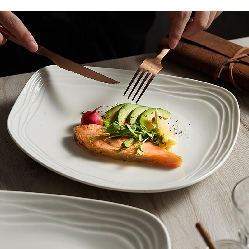 Simple Ceramic Dinner Plates C - Home Cooking Dinner recension och pris