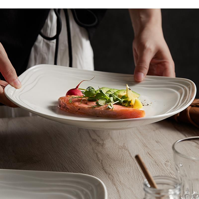Simple Ceramic Dinner Plates C - Home Cooking Dinner recension och pris