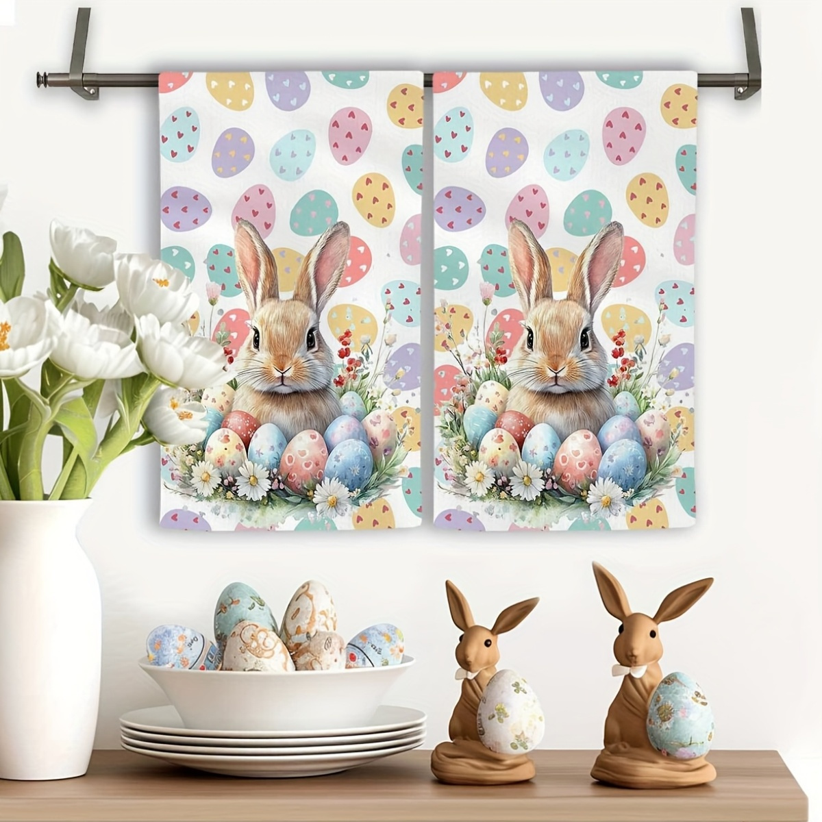 2Pcs, Easter-Themed Kitchen To - Home Cooking Is The Best recension och pris