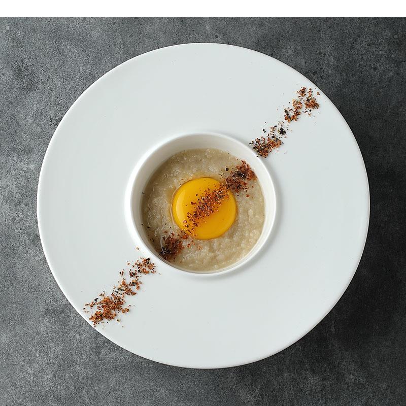 Round Ceramic Dinner Plate Coo - Home Cooking Dinner recension och pris