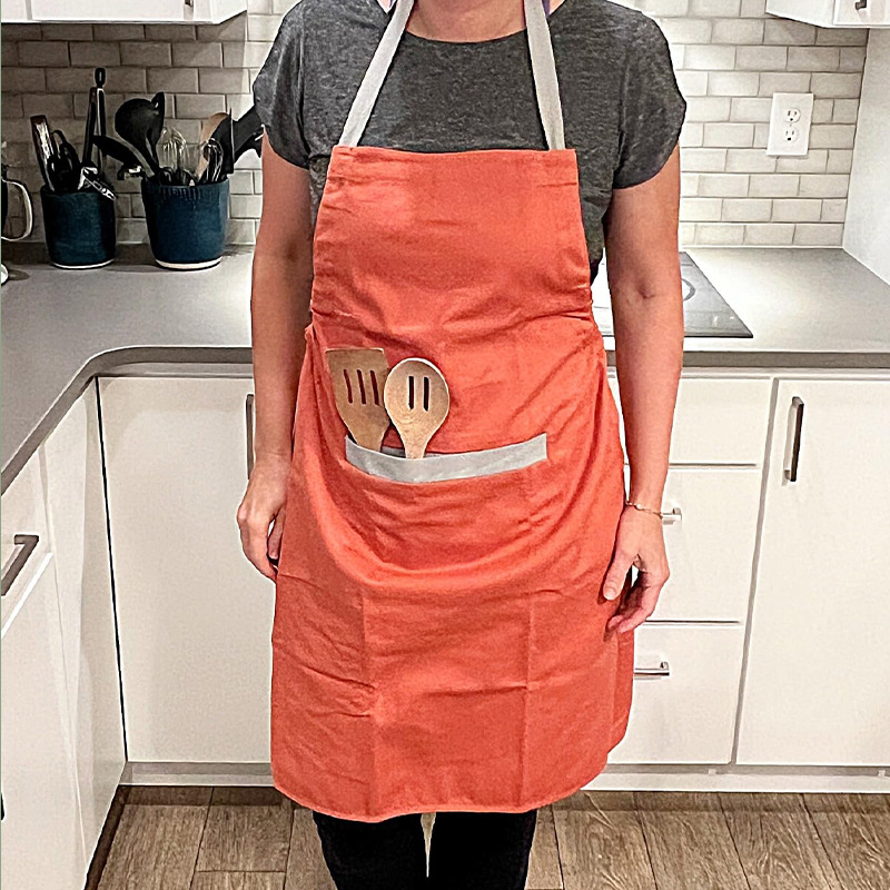 Adjustable Canvas Apron With C - Home Cooking Service recension och pris