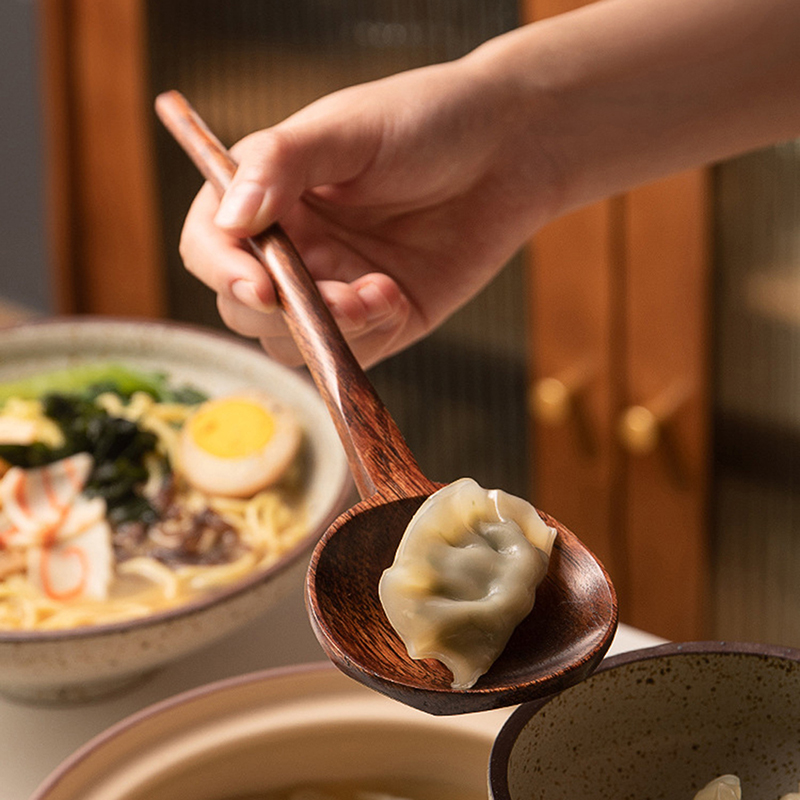 Wooden Spoon With Long Handle  - Home Cooking In Japanese recension och pris