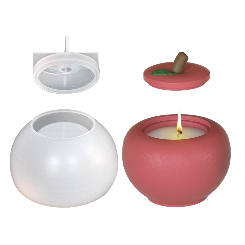 DIY Apple Jar Candle Jar Silic - Idli Steamer Mold recension och pris