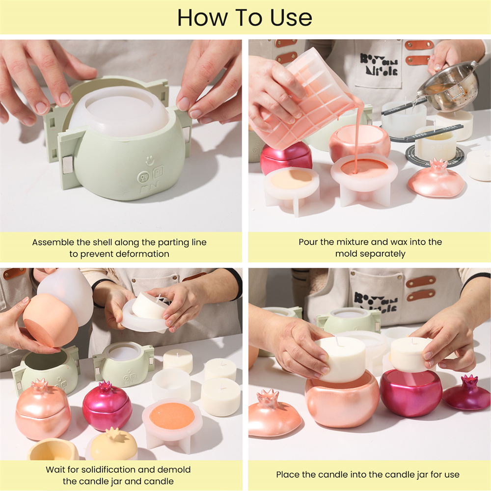 Nicole Pomegranate Concrete Ca - Idli Steamer Mold recension och pris