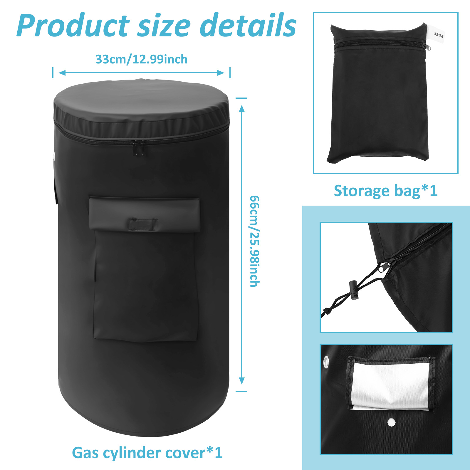 Oxford Cloth Propane Tank Cove - Home Cooking Gas recension och pris