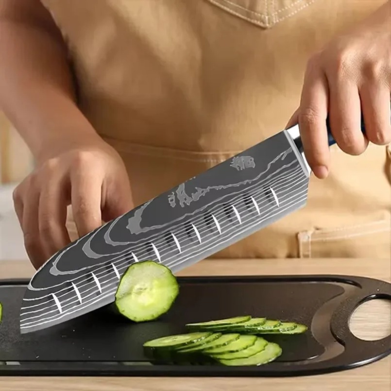 Damascus Patterned Laser Steel - Home Cooking In Japanese recension och pris