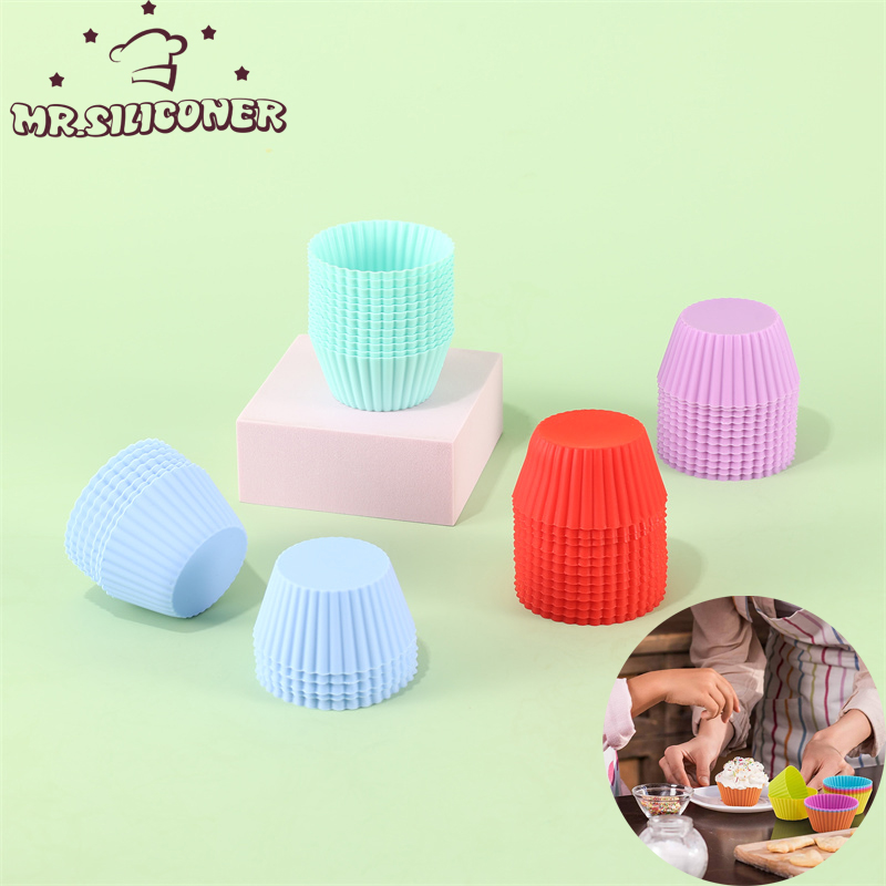 6Pcs/Set Silicone Cake Mold Ro - Home Cooking Help recension och pris