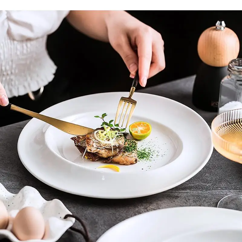 Simple Round Cutlery Ceramic P - Home Cooking Dinner recension och pris