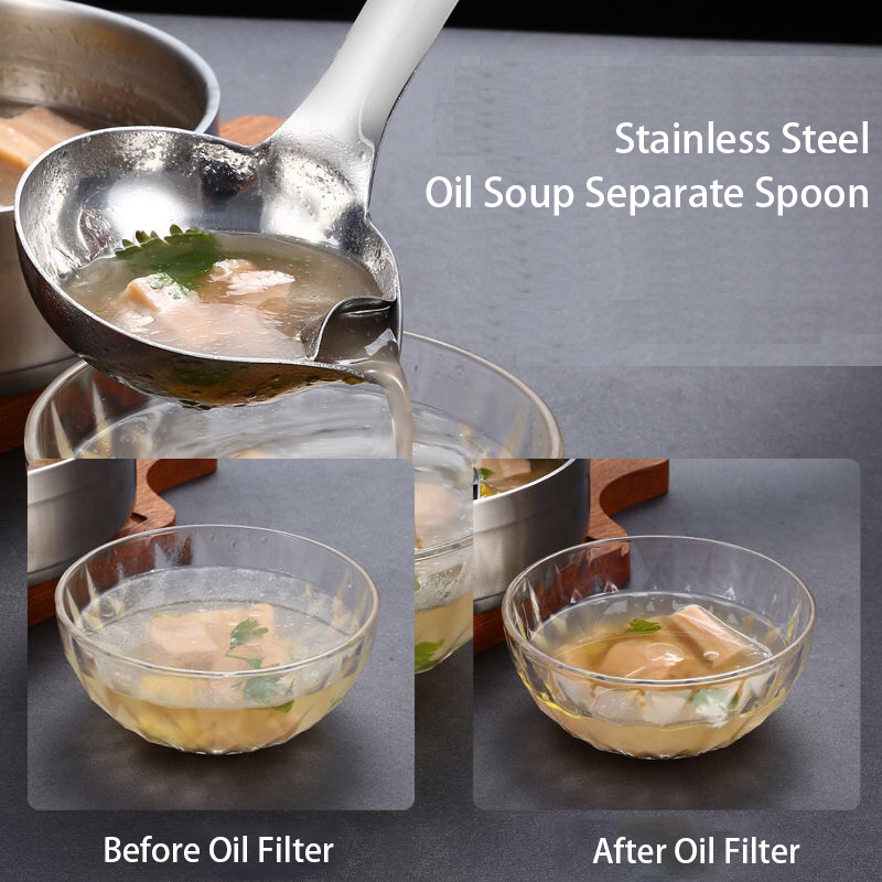 Long Handle Oil Soup Separate  - Home Cooking Dinner recension och pris