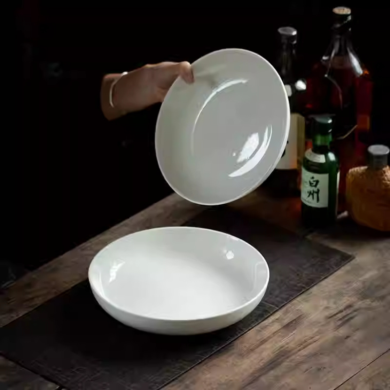 9.6 Inch White Porcelain Deep  - Home Cooking Dinner recension och pris