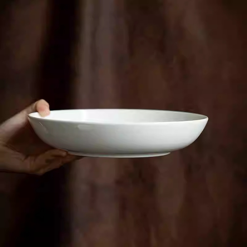 9.6 Inch White Porcelain Deep  - Home Cooking Dinner recension och pris