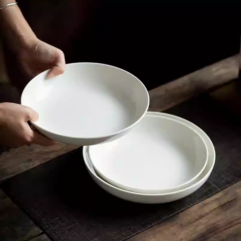9.6 Inch White Porcelain Deep  - Home Cooking Dinner recension och pris