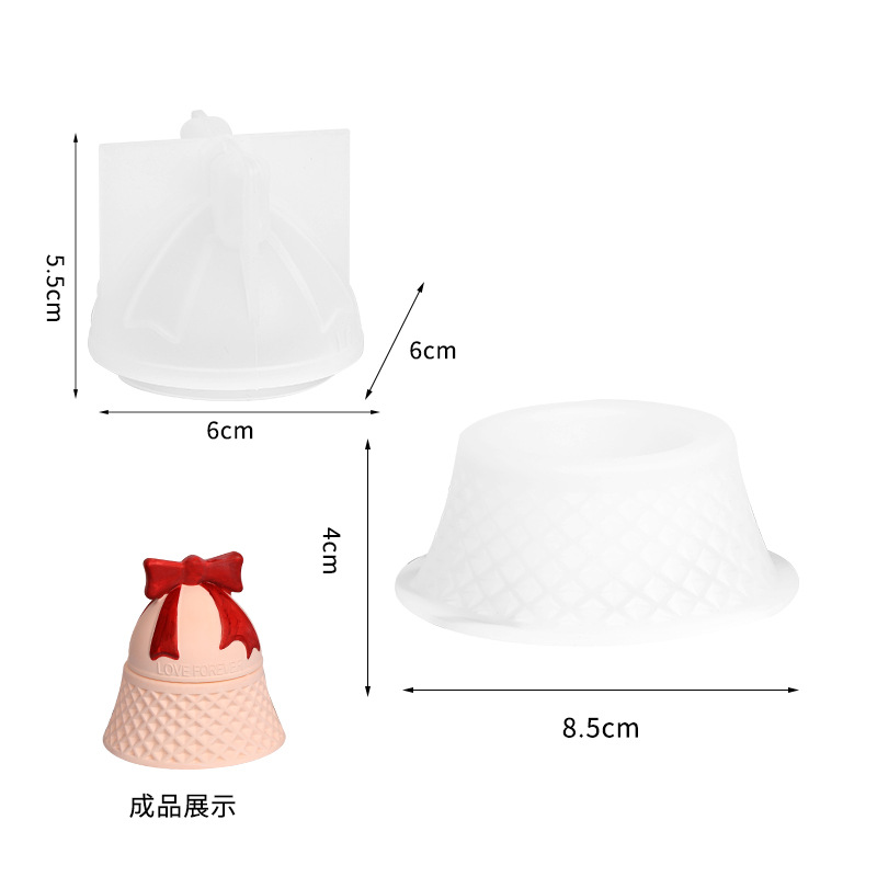 Christmas Bell Shaped Silicone - Idli Steamer Mold recension och pris
