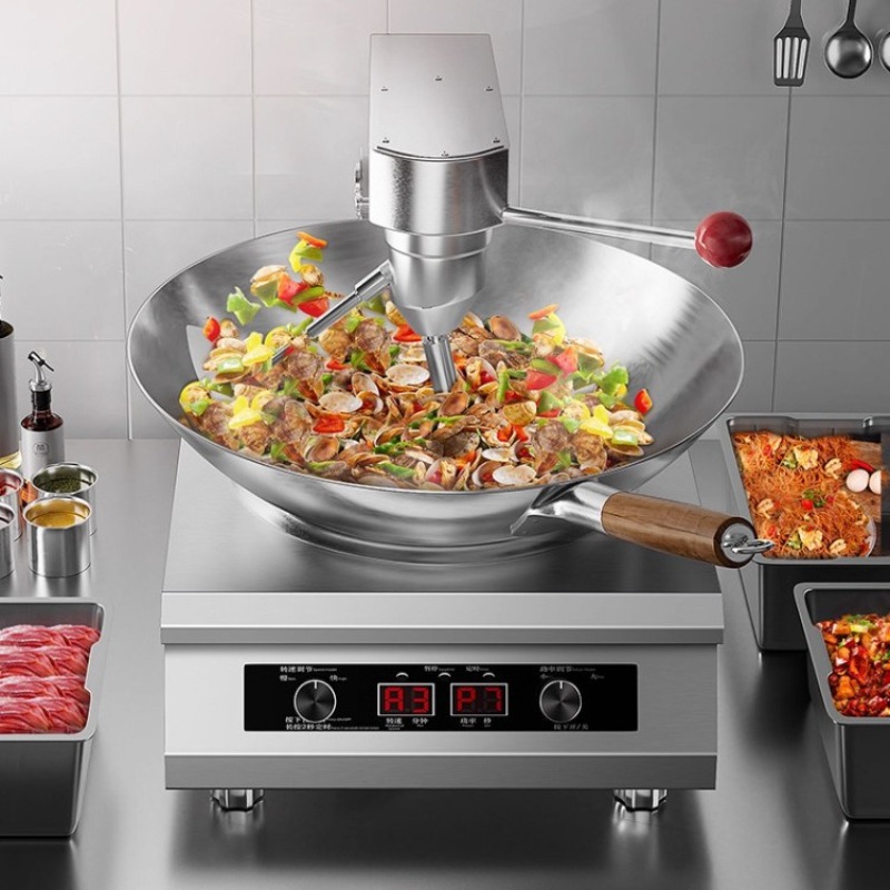 Automatic stir cooking machine - Home Cooking Fried Rice recension och pris