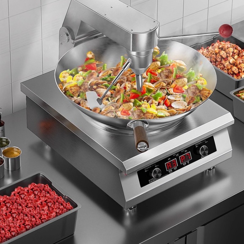 Automatic stir cooking machine - Home Cooking Fried Rice recension och pris