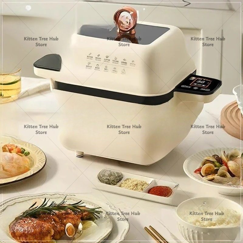 Automatic Cooking Robot Fully  - Home Cooking Fried Rice recension och pris