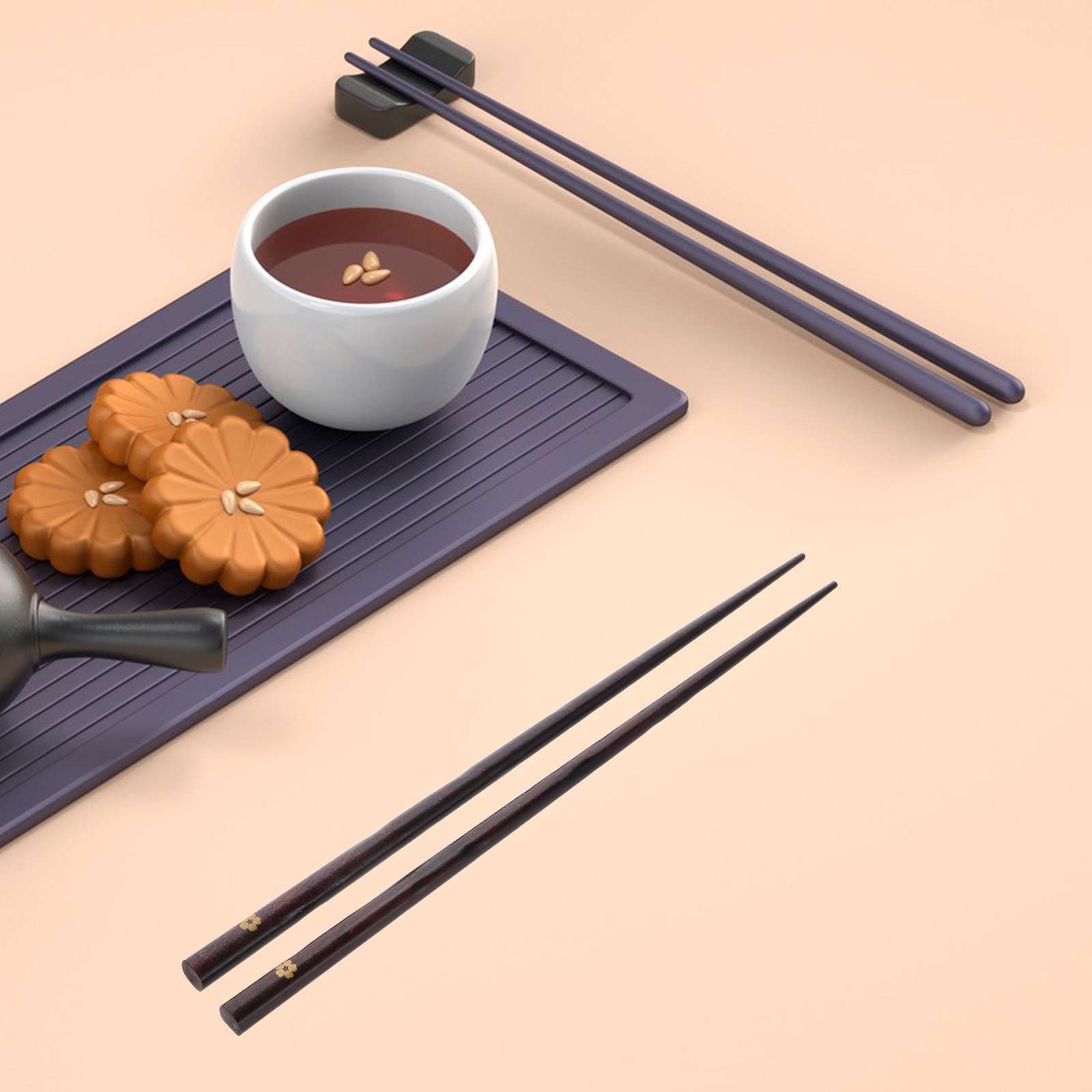 Wooden Chopsticks Japanese Sty - Home Cooking In Japanese recension och pris