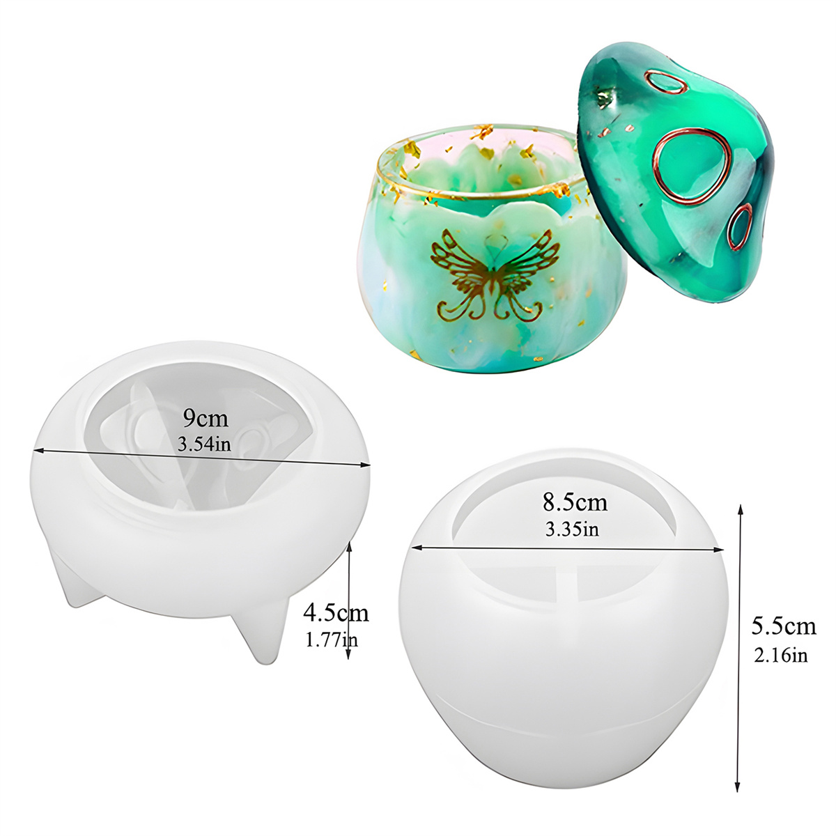 Mushroom House Jewelry Storage - Idli Steamer Mold recension och pris
