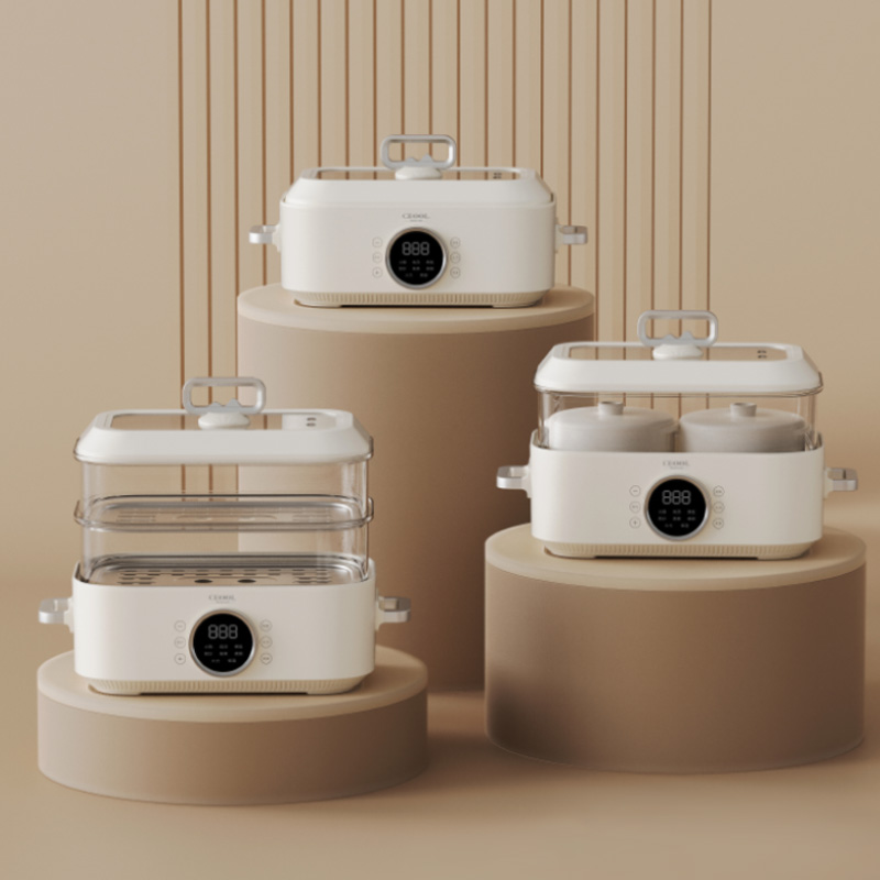10L 3-in-1 Electric Food Steam - Home Cooking Electric recension och pris