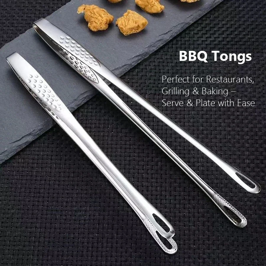 Stainless Steel Kitchen Tongs  - Home Cooking Help recension och pris