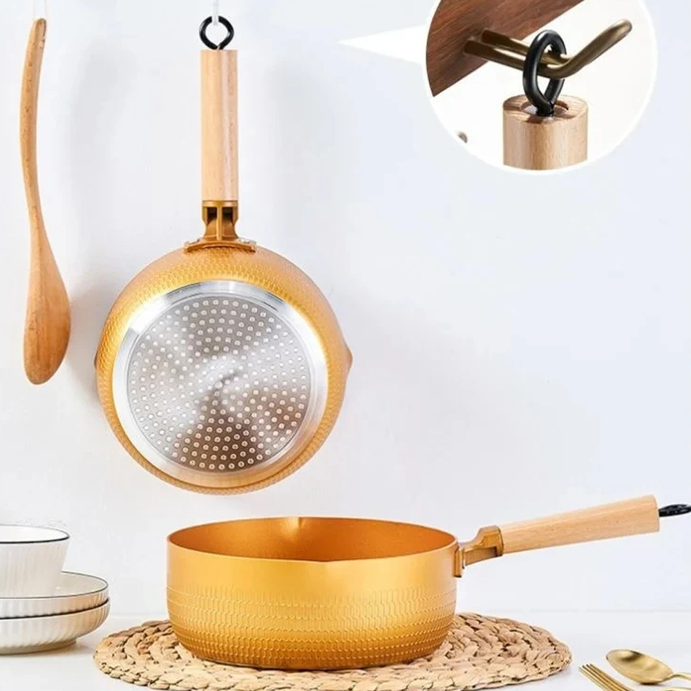 18/20/24cm Gold Soup pot Japan - Home Cooking In Japanese recension och pris